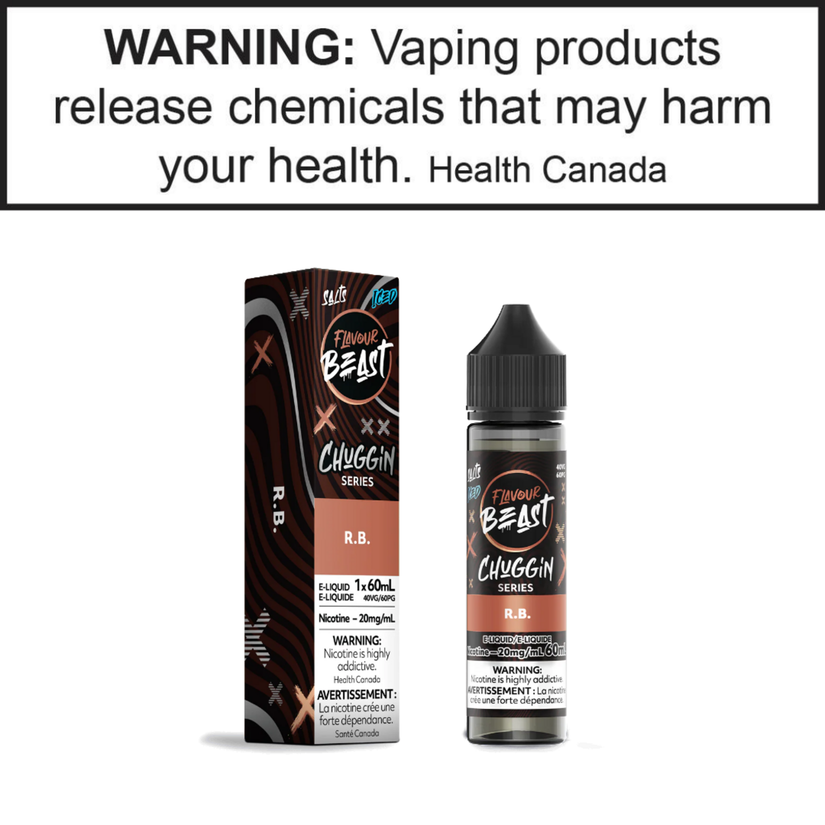 Flavour Beast Flavour Beast Chuggin' Series 60mL 20mg Salt