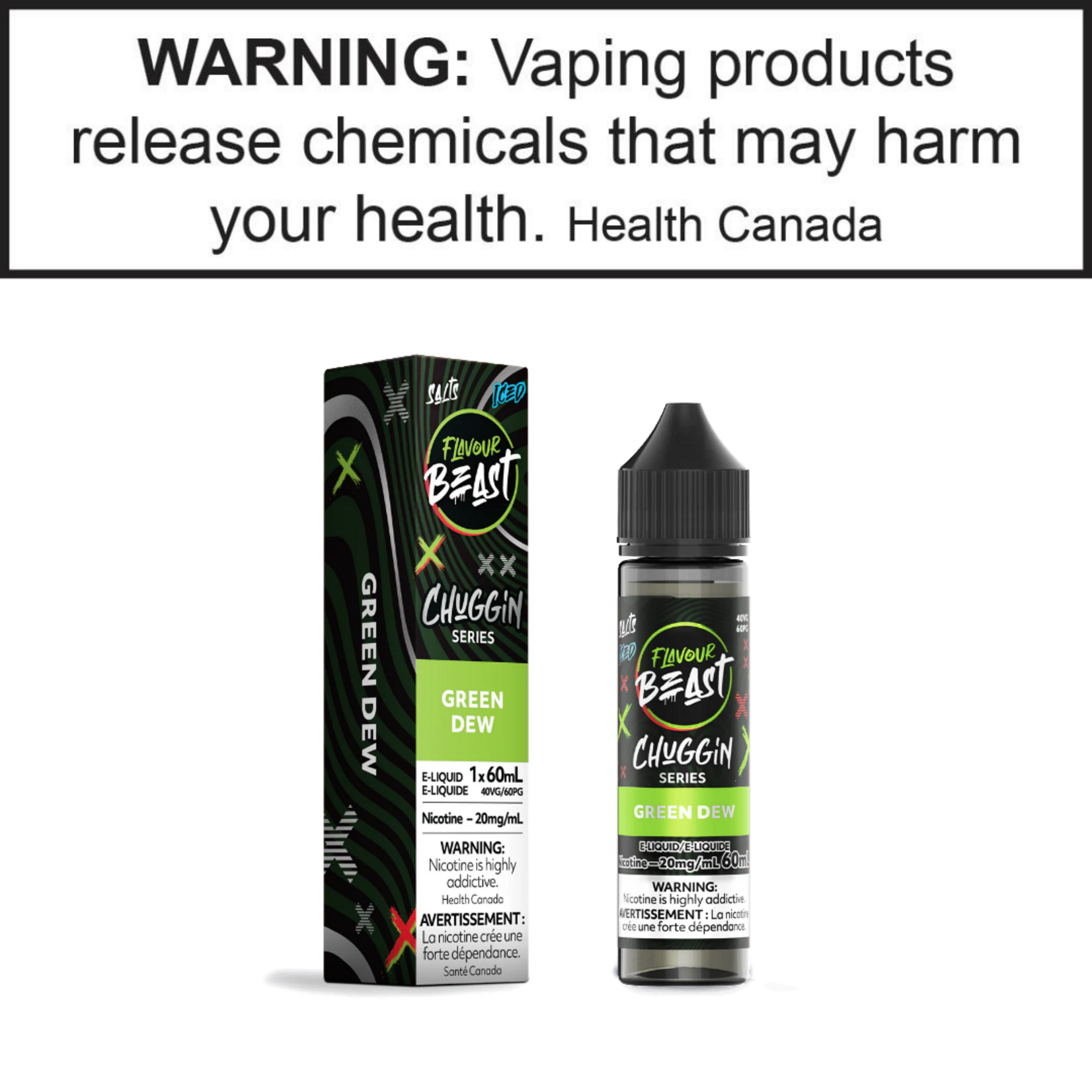 Flavour Beast Flavour Beast Chuggin' Series 60mL 20mg Salt