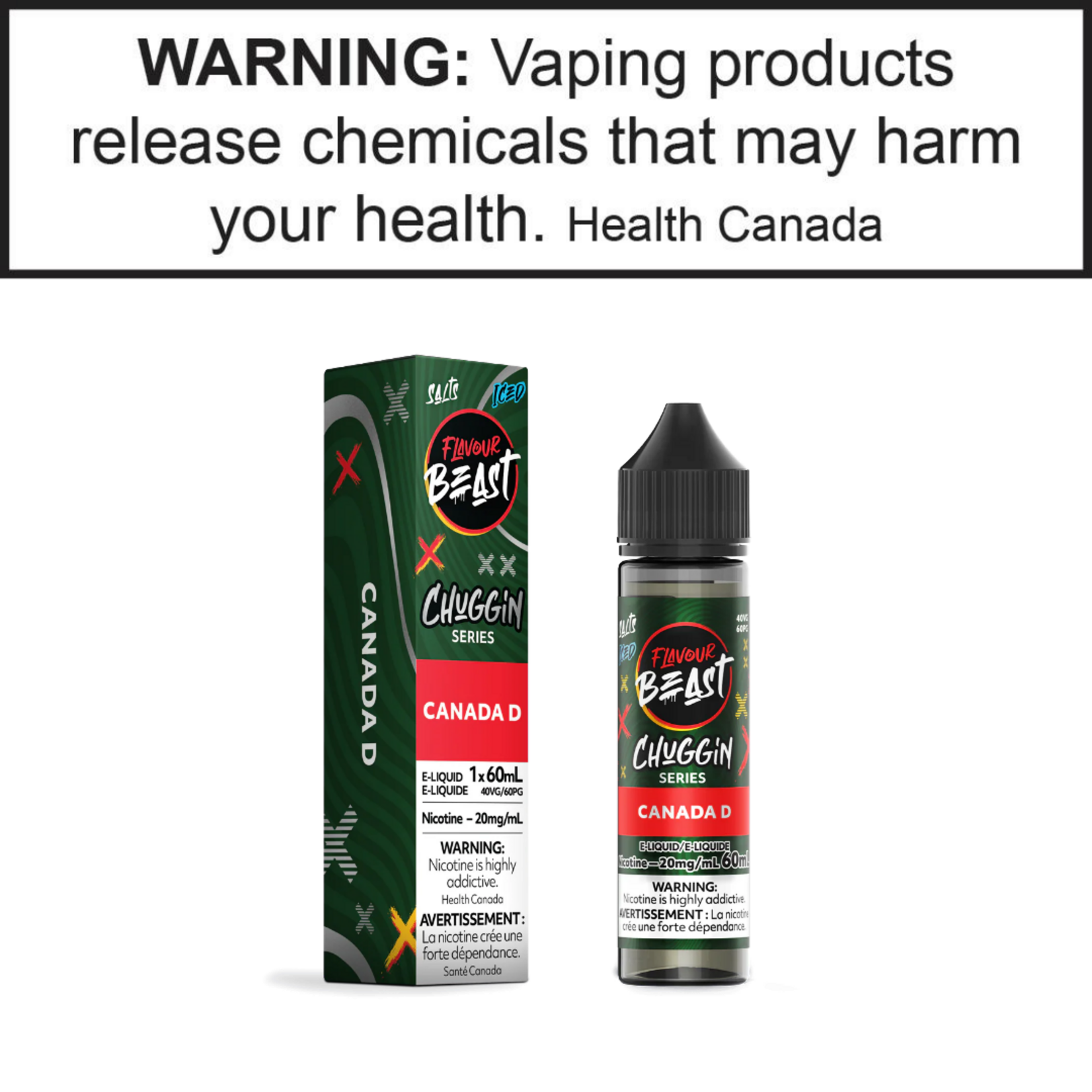 Flavour Beast Flavour Beast Chuggin' Series 60mL 20mg Salt