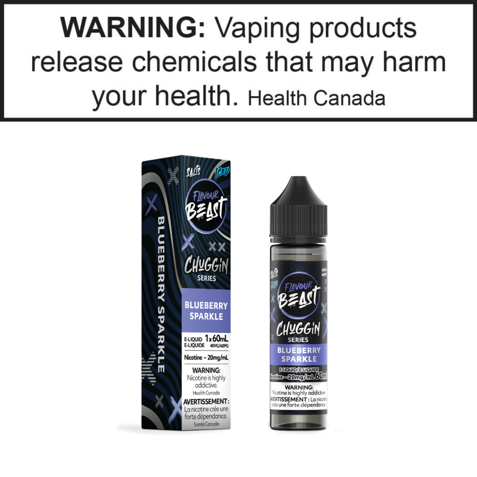 Flavour Beast Flavour Beast Chuggin' Series 60mL 20mg Salt