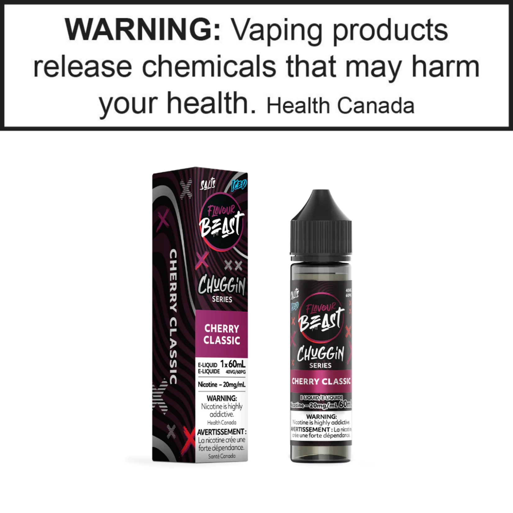 Flavour Beast Flavour Beast Chuggin' Series 60mL 20mg Salt