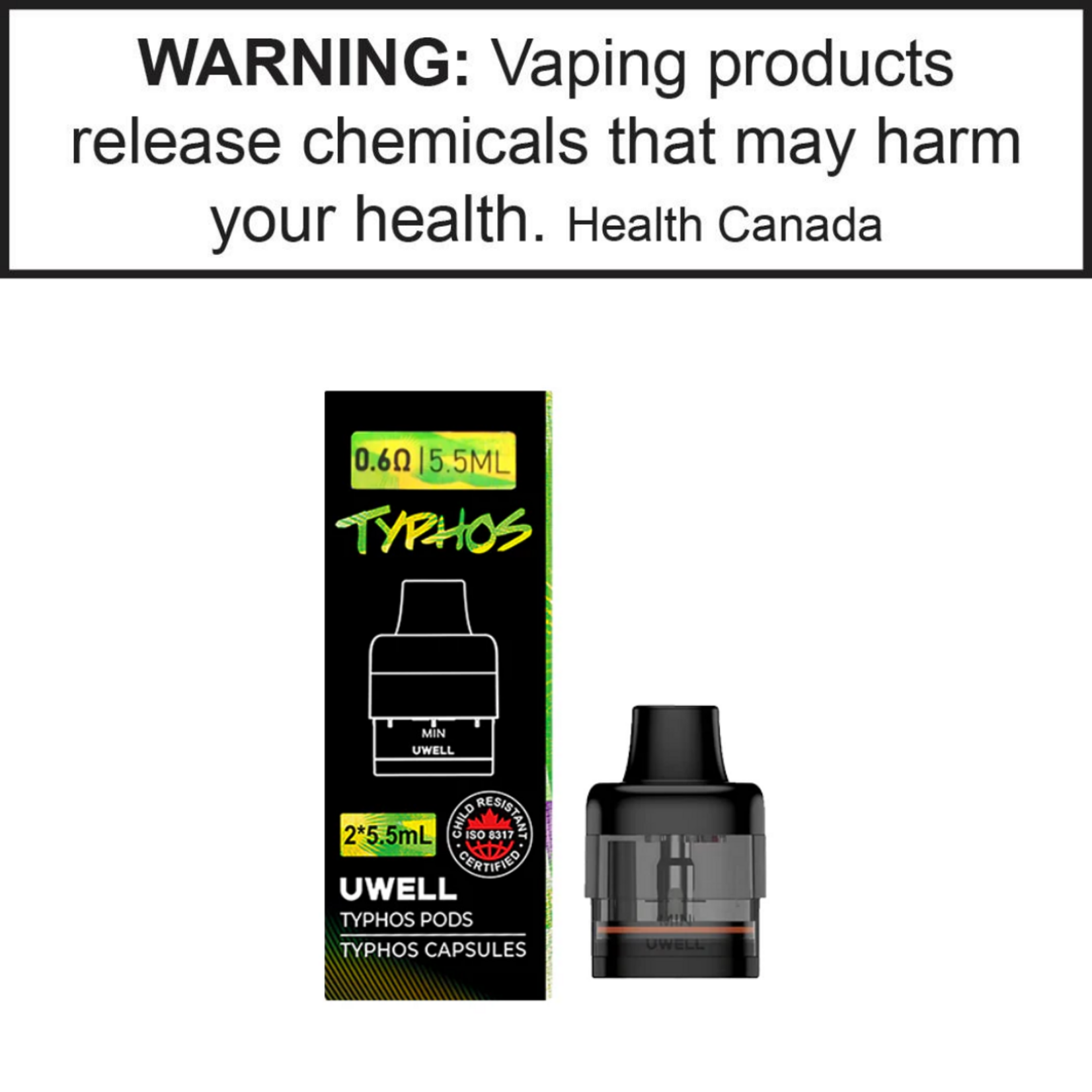 UWell Uwell Typhos Replacement Pod 2pk