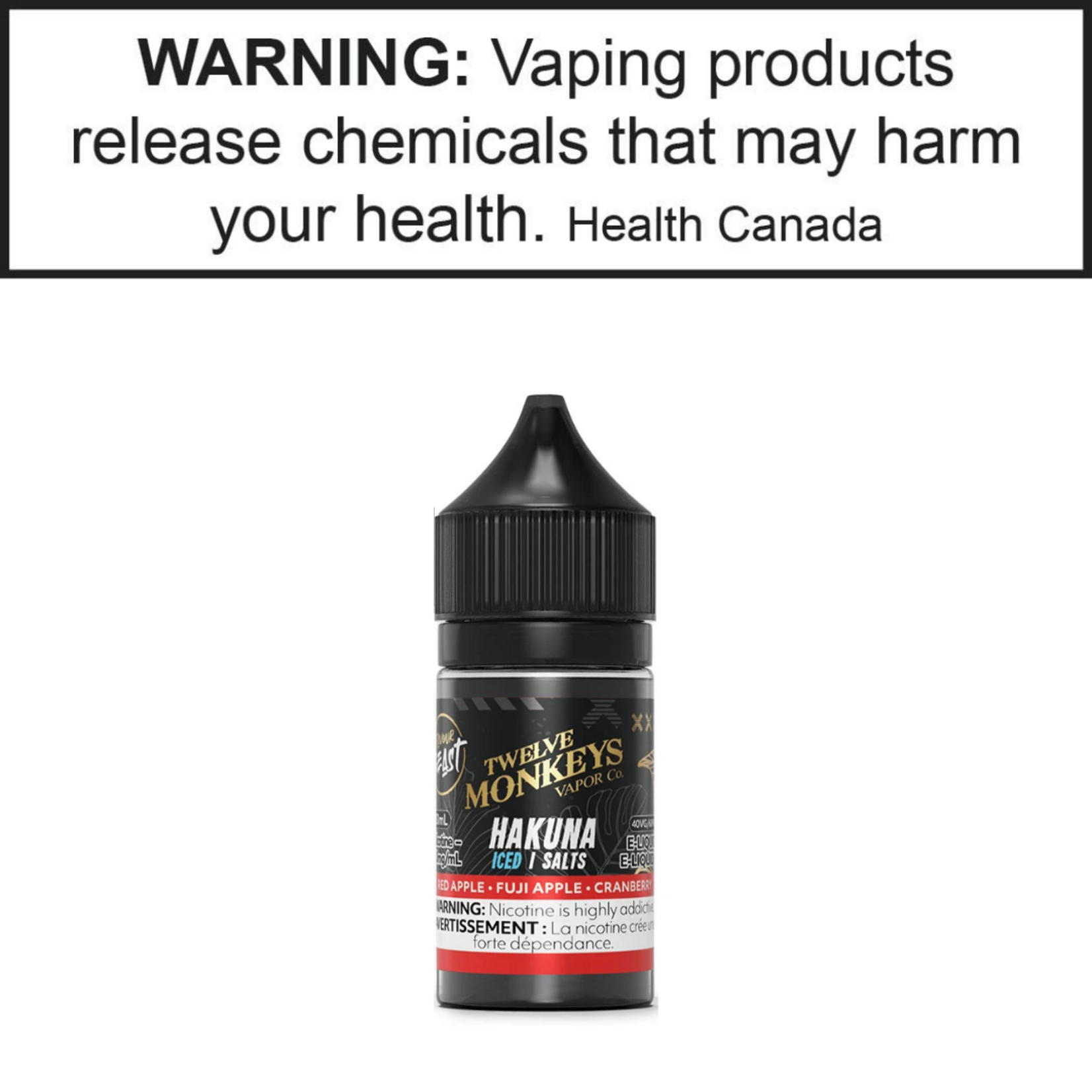 Flavour Beast Flavour Beast X Twelve Monkeys 30mL Salt