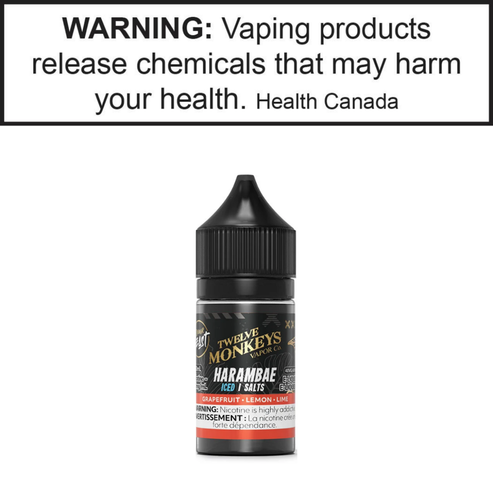 Flavour Beast Flavour Beast X Twelve Monkeys 30mL Salt