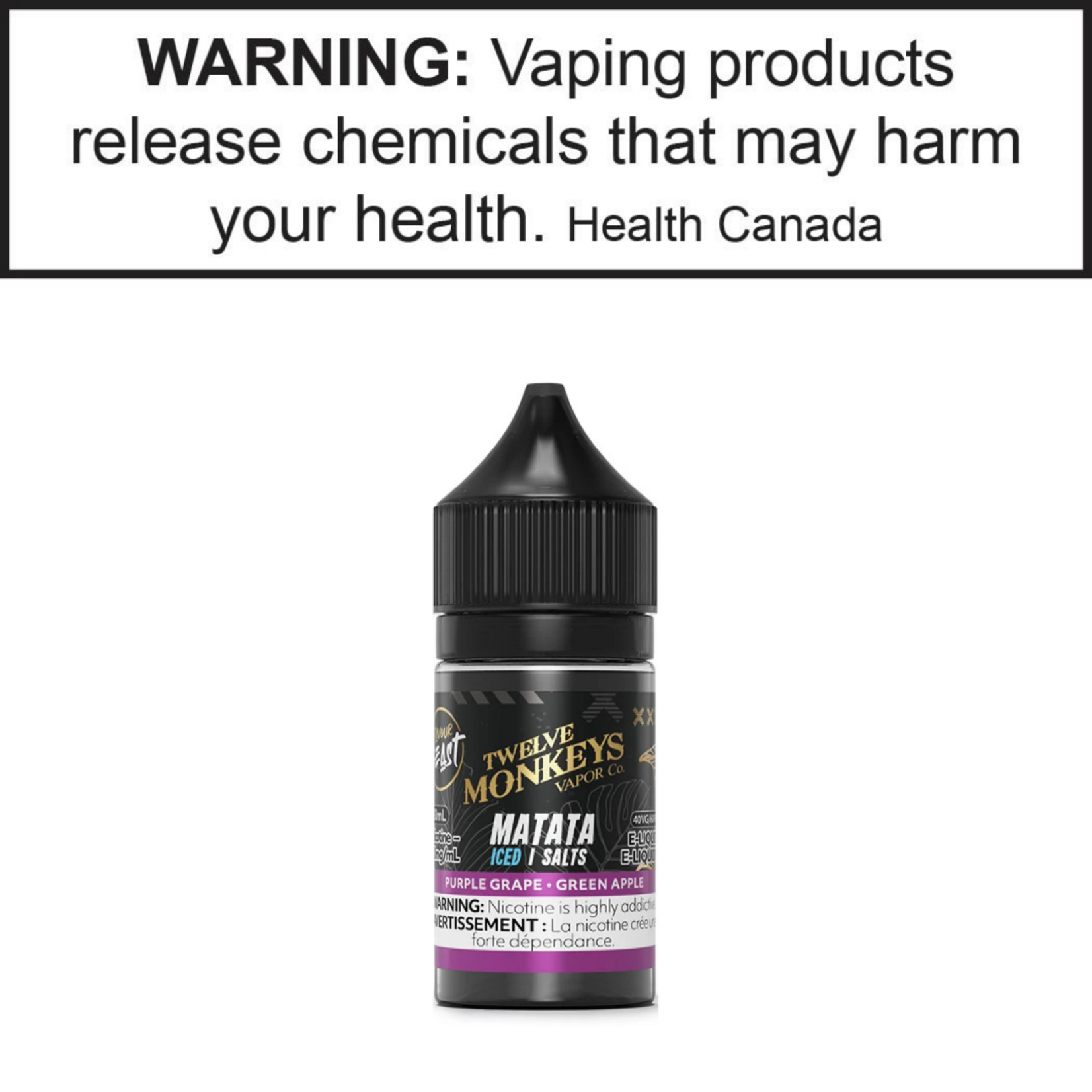 Flavour Beast Flavour Beast X Twelve Monkeys 30mL Salt