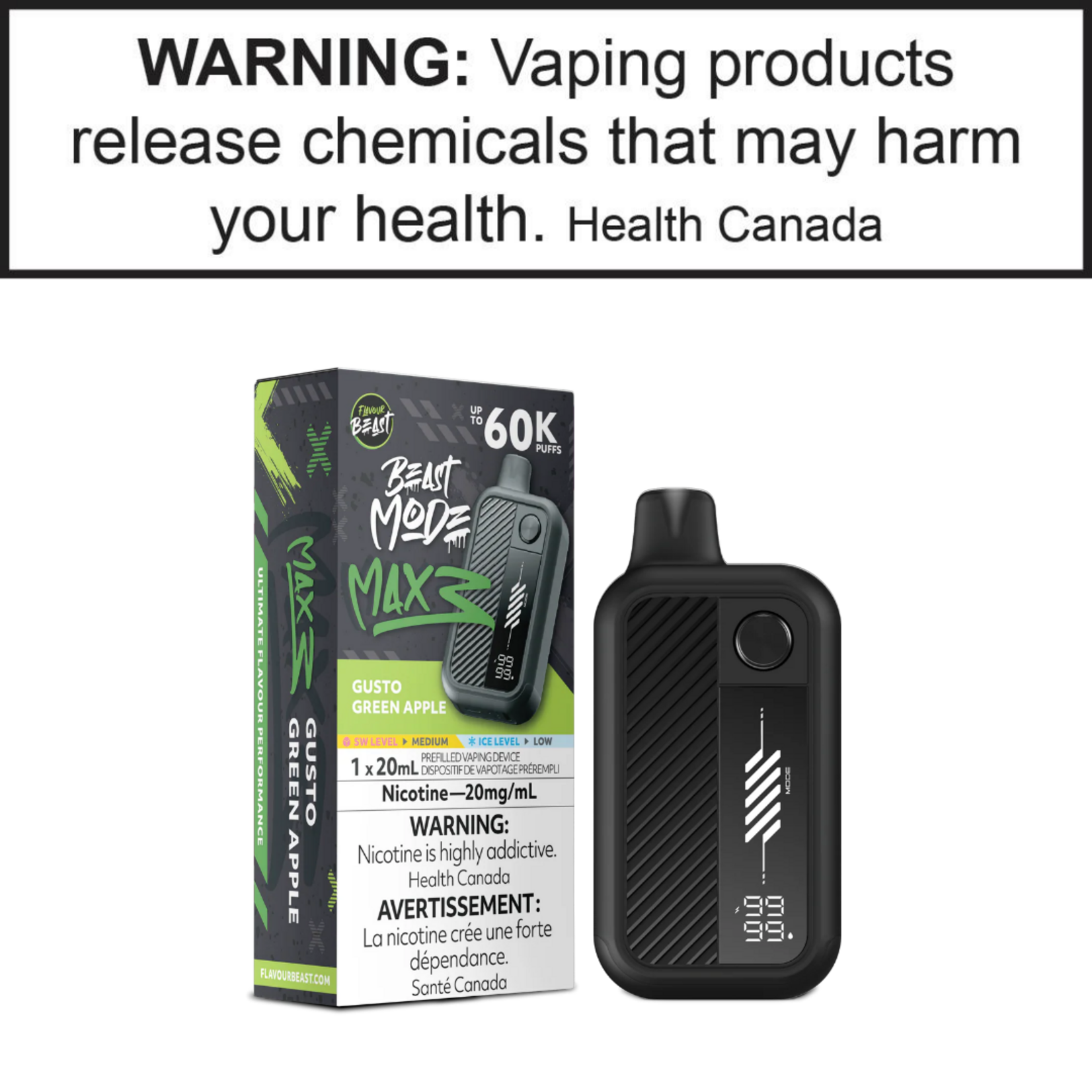 Flavour Beast Flavour Beast Beast Mode Max 3 20mg