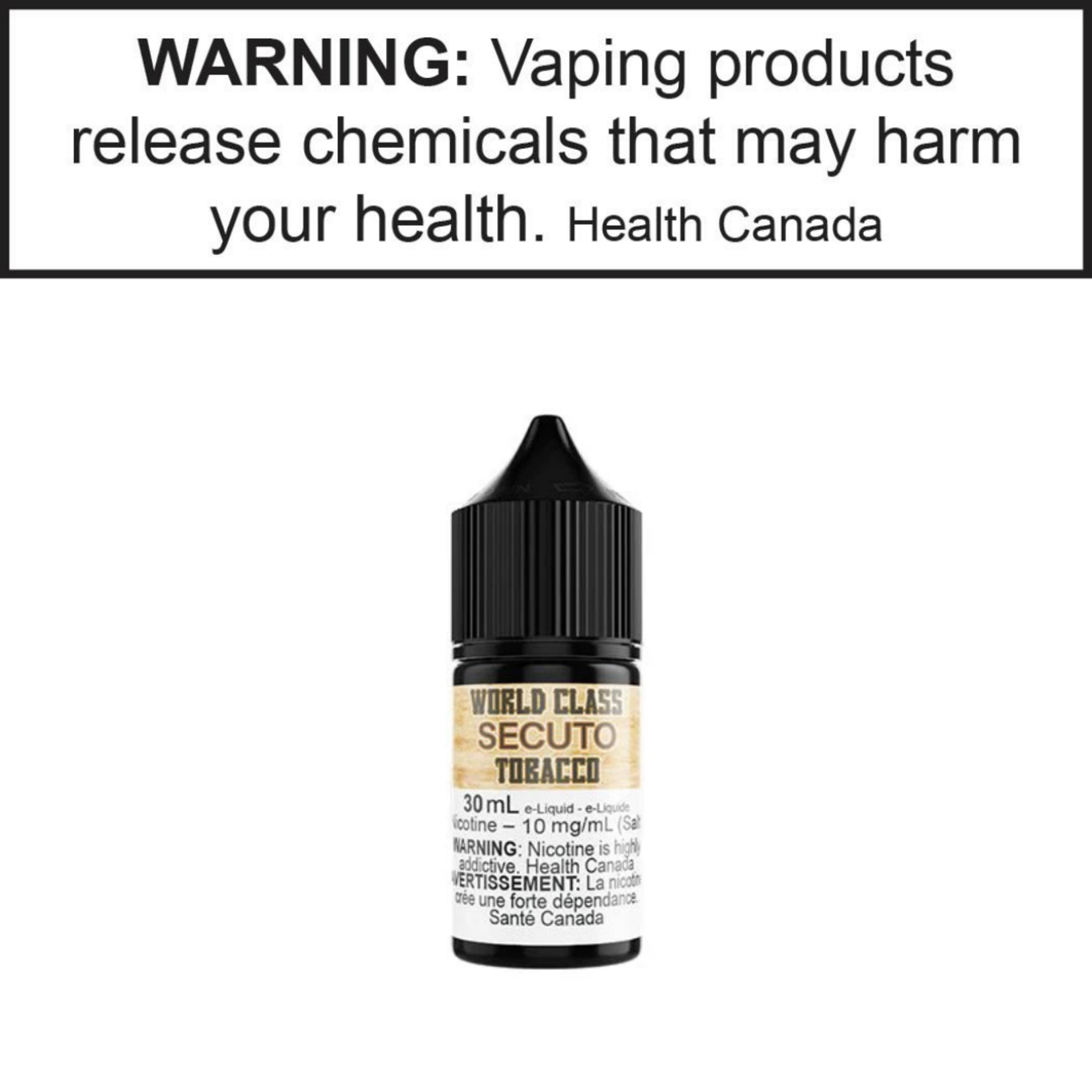 T Daawg Labs World Class Tobacco 10mg 30mL Salt