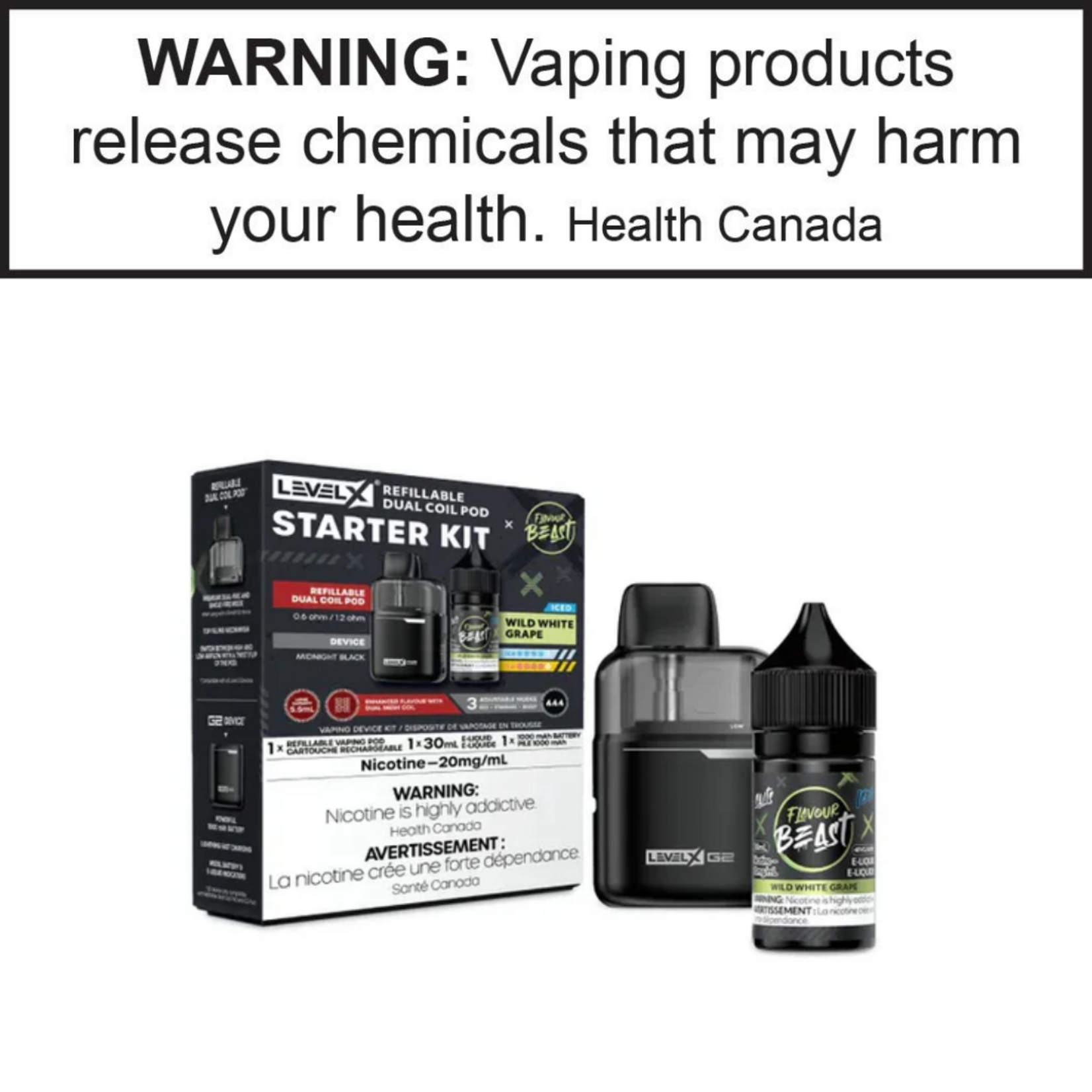 Level-X Level X Refill Kit (Device + Juice)