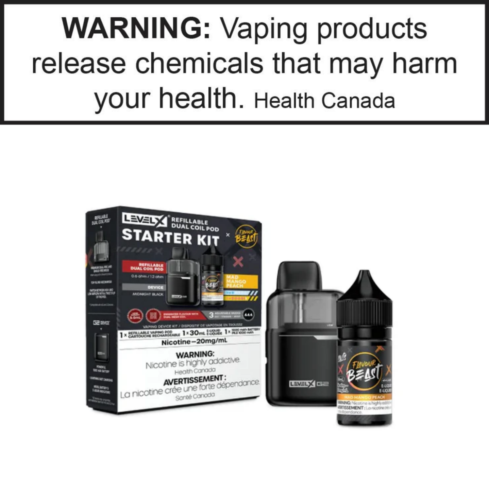 Level-X Level X Refill Kit (Device + Juice)