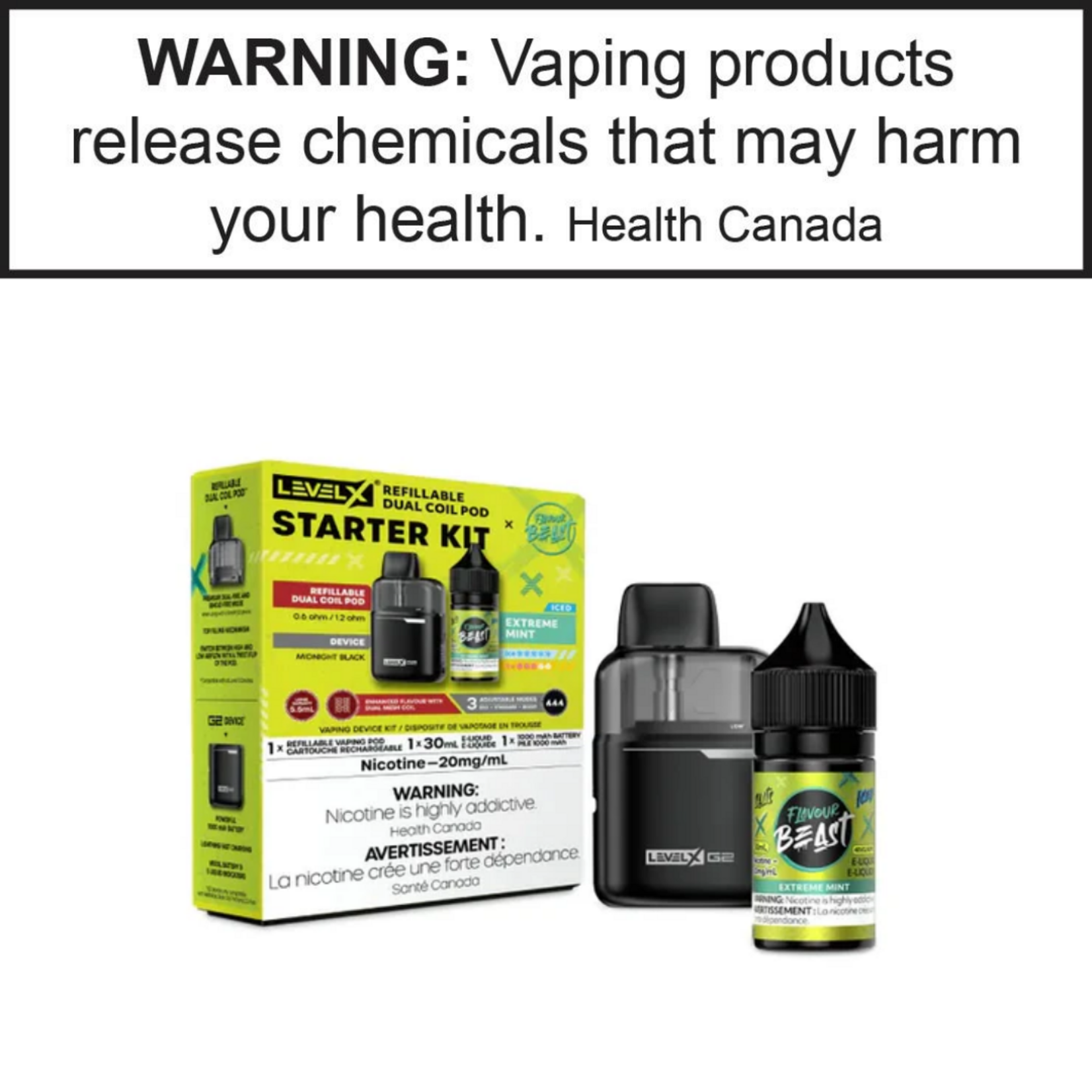 Level-X Level X Refill Kit (Device + Juice)