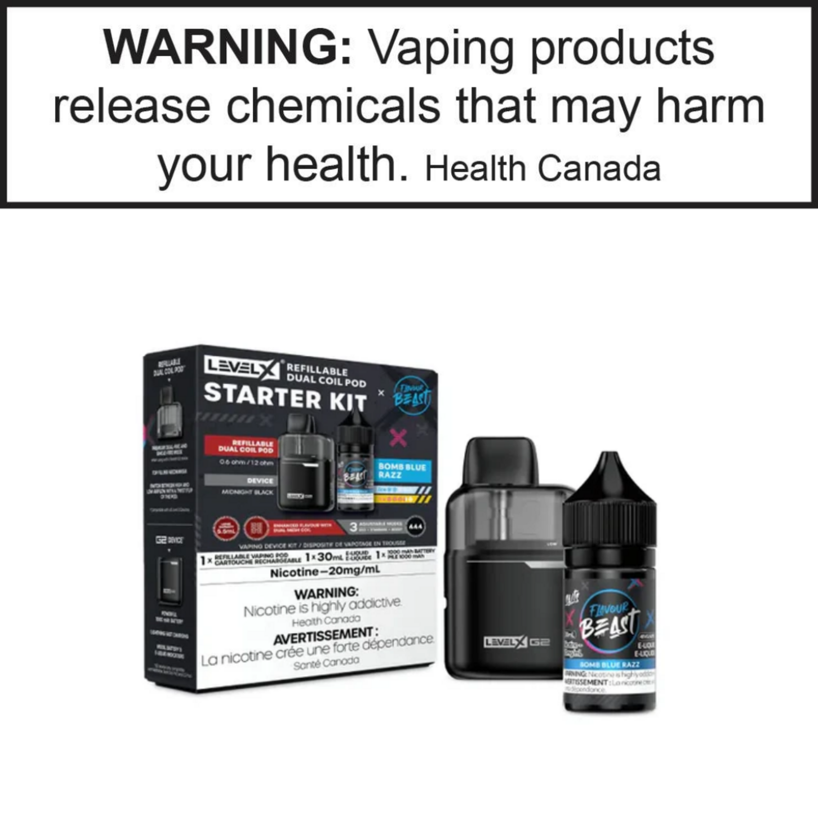Level-X Level X Refill Kit (Device + Juice)