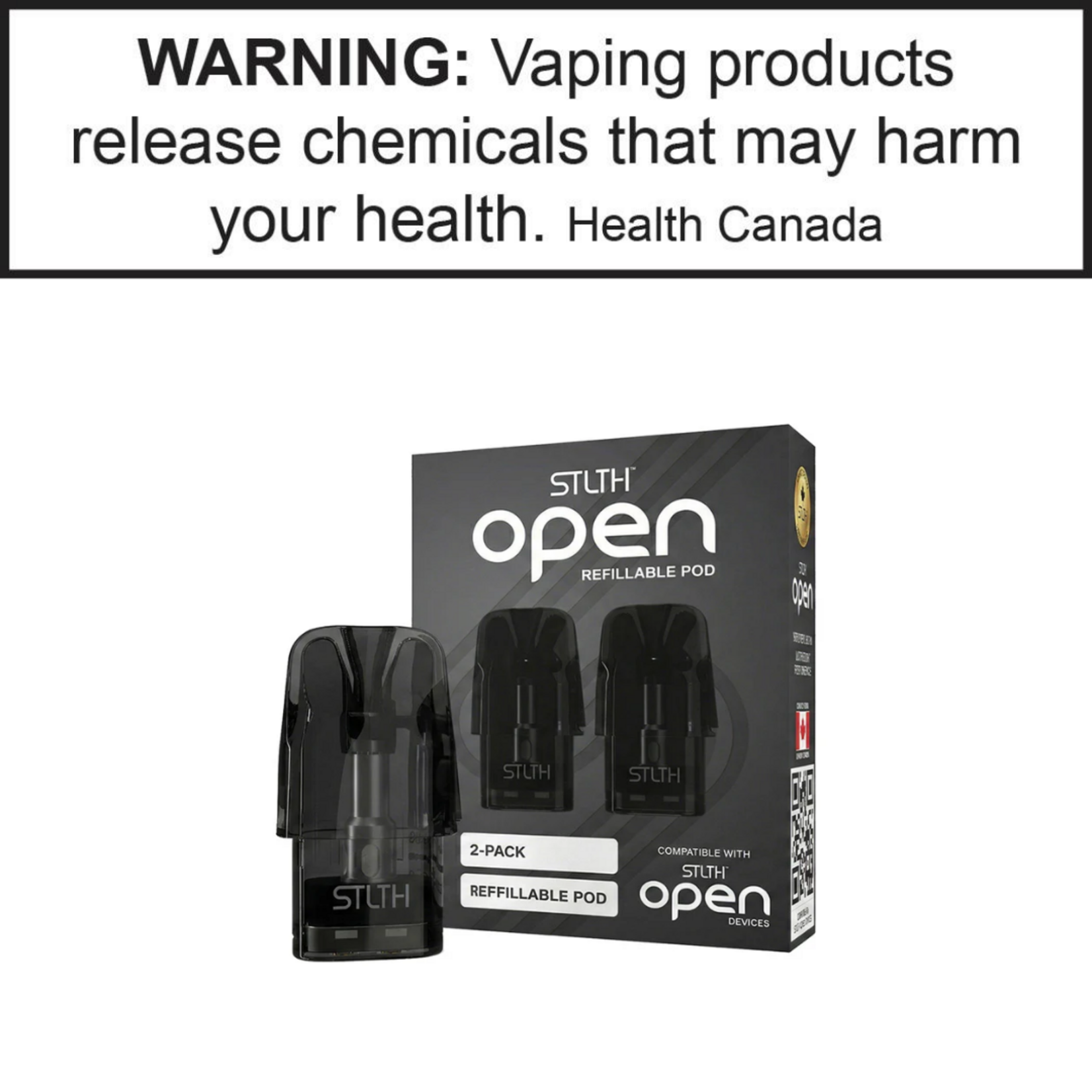 STLTH Stlth Open Replacement Pod 2/pk