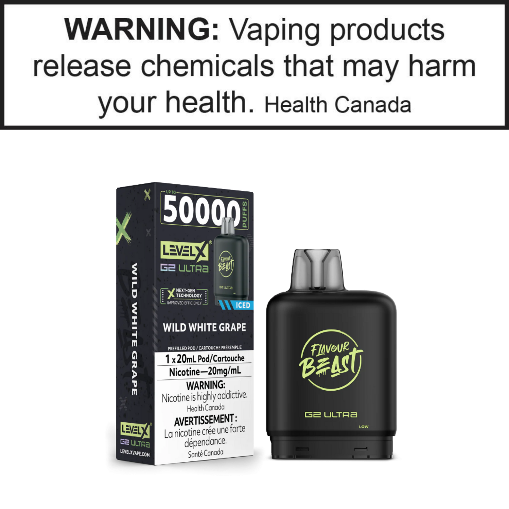 Flavour Beast Flavour Beast Level X G2 Ultra Pods 10mg