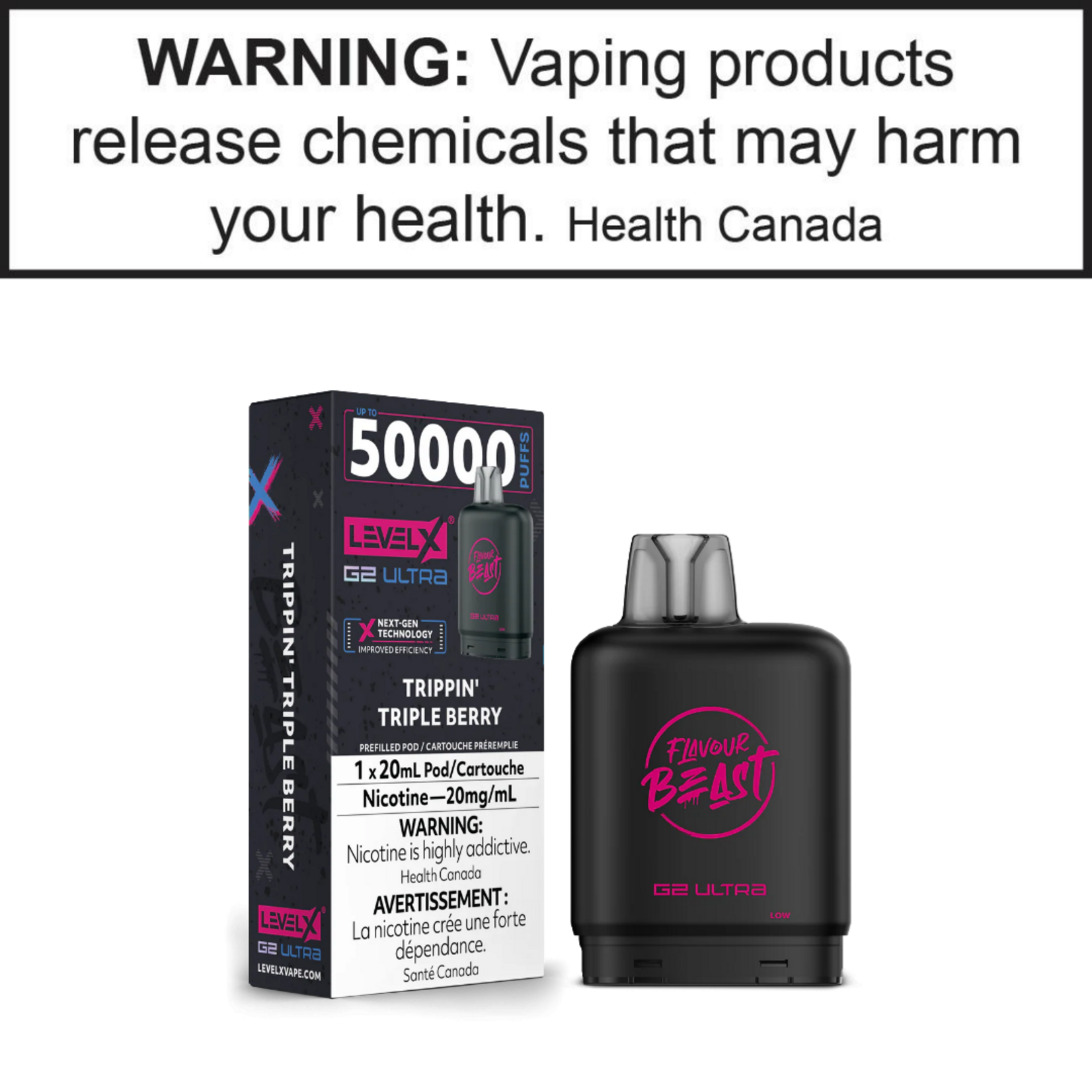 Flavour Beast Flavour Beast Level X G2 Ultra Pods 10mg