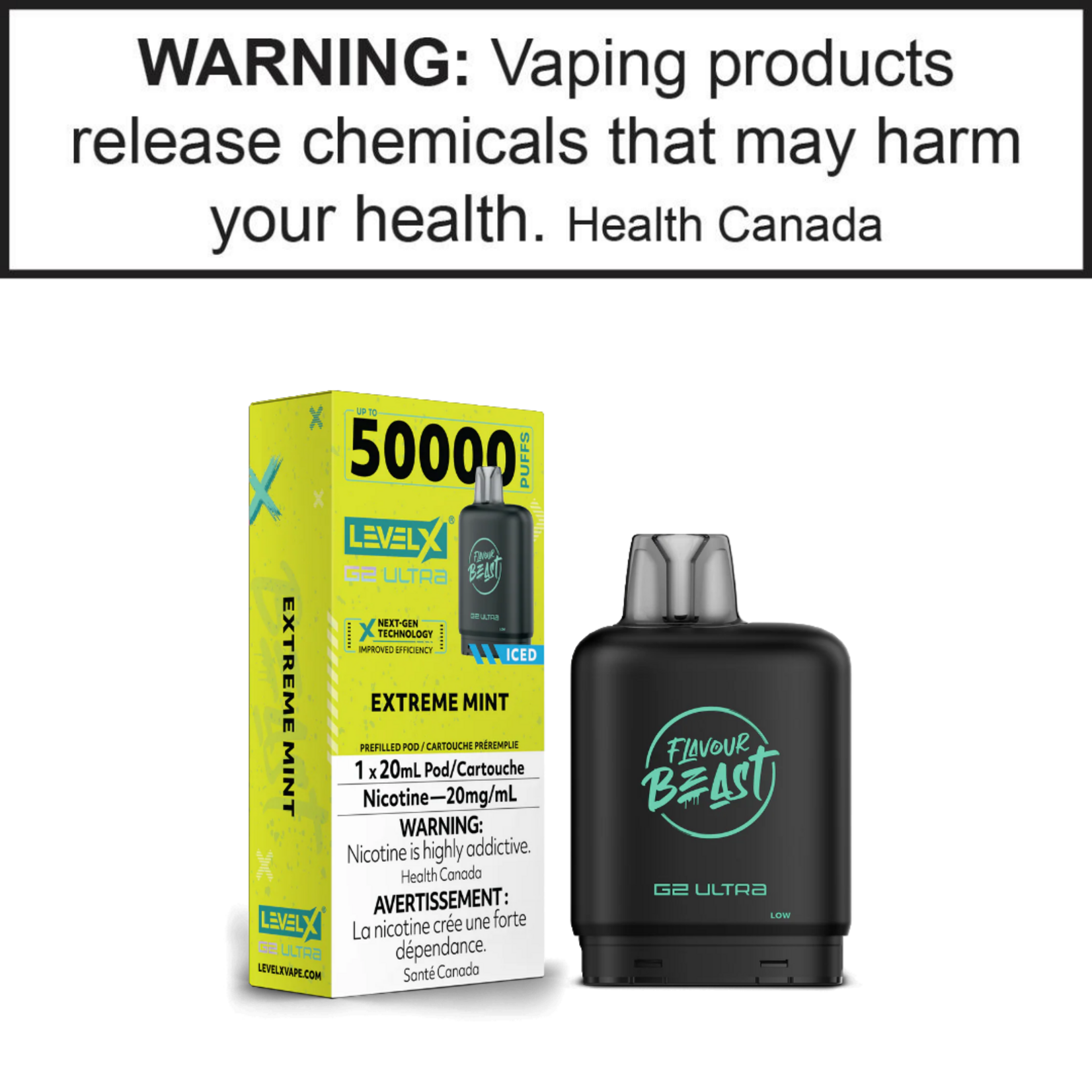Flavour Beast Flavour Beast Level X G2 Ultra Pods 10mg
