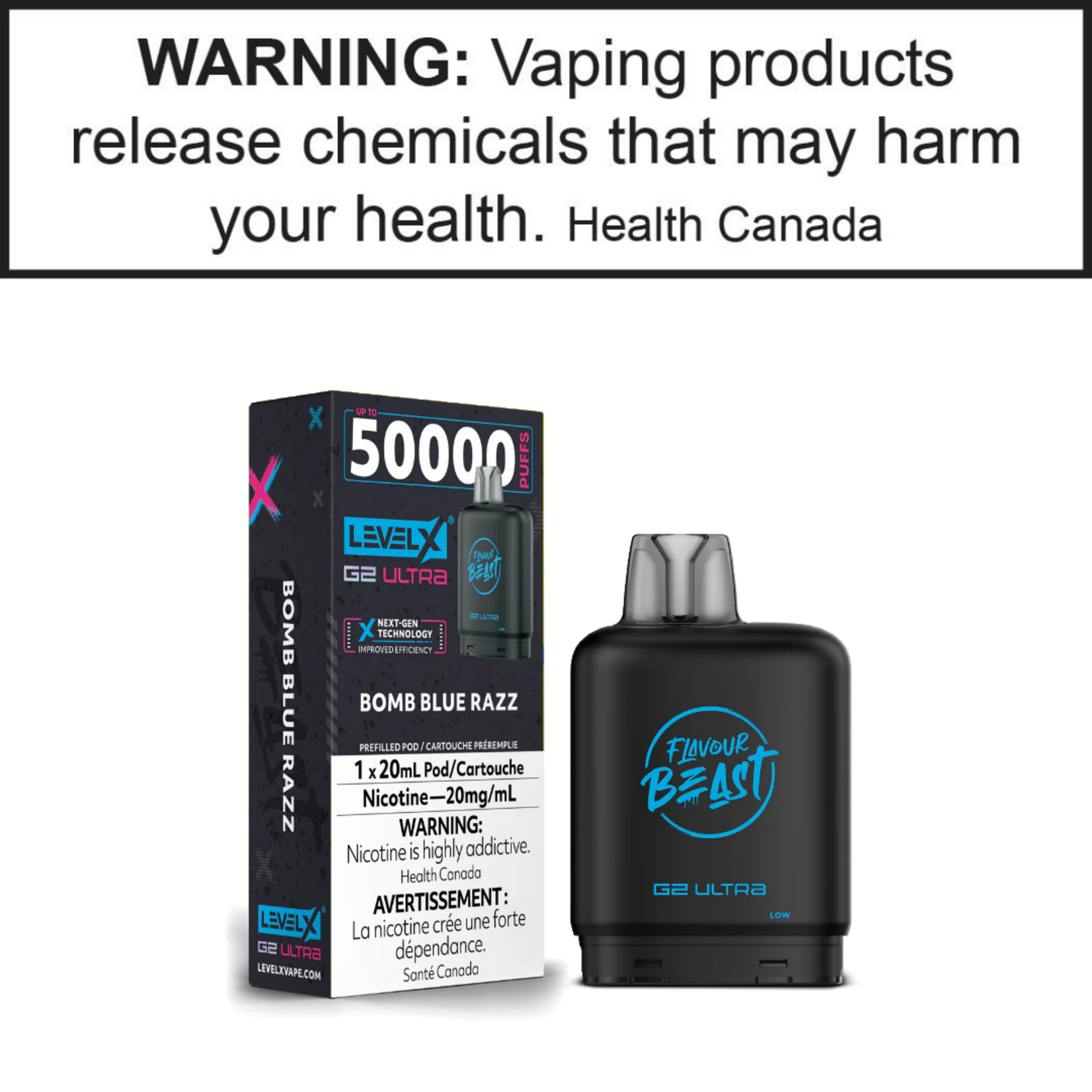 Flavour Beast Flavour Beast Level X G2 Ultra Pods 10mg