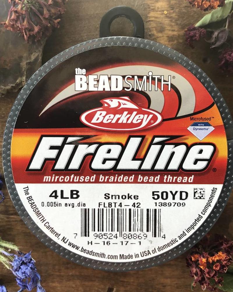 4 LB FIRELINE SMOKE GREY .005 IN/.12MM DIA 50 YRD