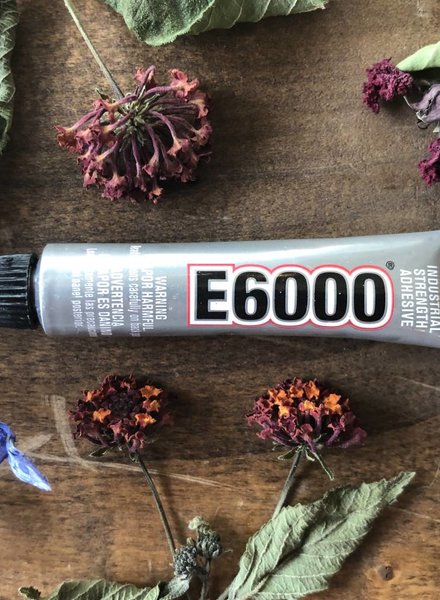 E6000 .18 fl. oz. Clear -Transparent Glue for Crafts and Beading