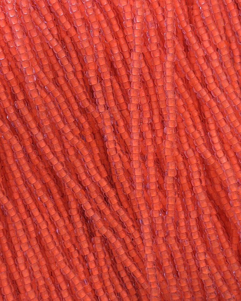 SIZE 11/0 #1505 Neon Orange Lined