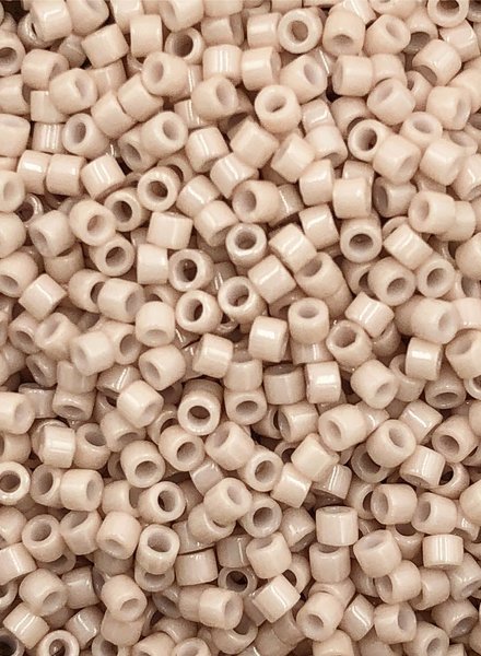 Miyuki Delica Seed Beads Size 11/0 Matte Opaque Bone DB388