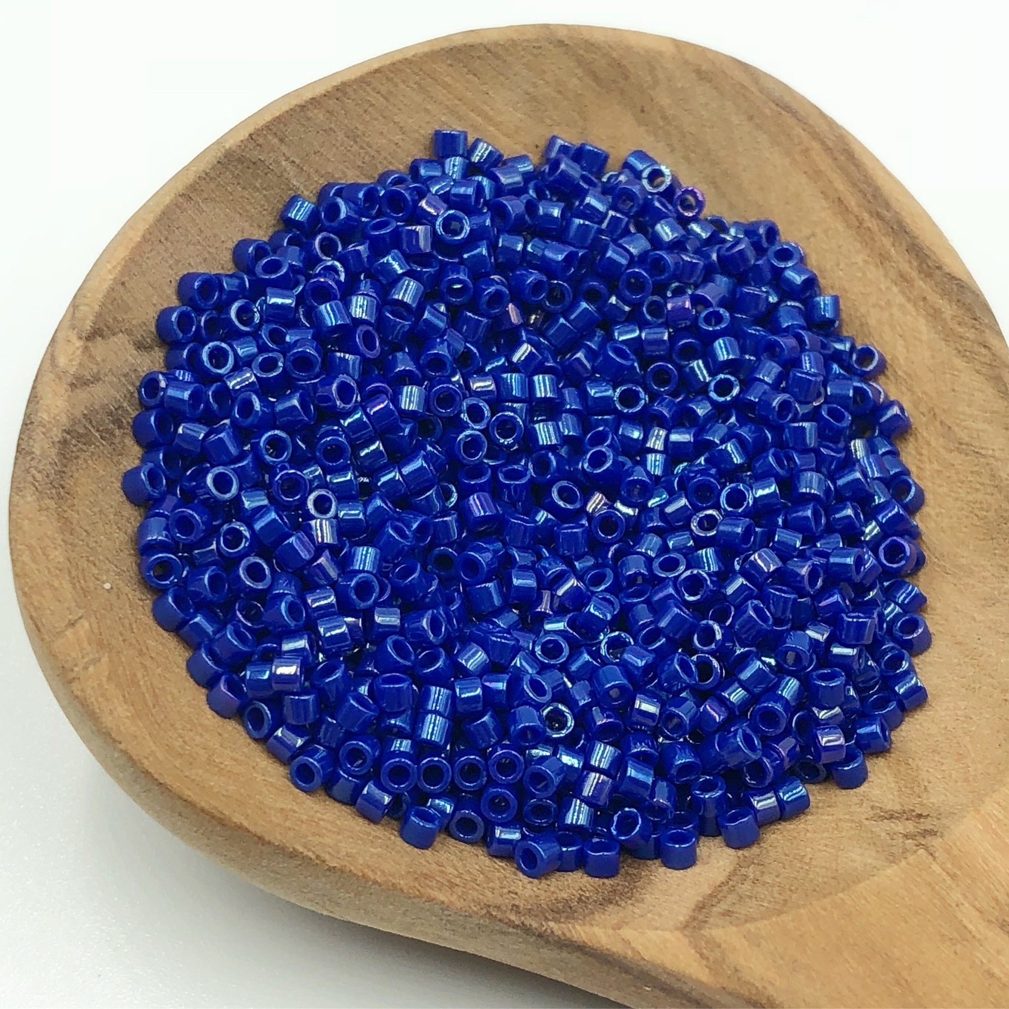 Miyuki Delica Seed Beads 11/0 - Dyed Opaque Squash DB651 7.2 Grams