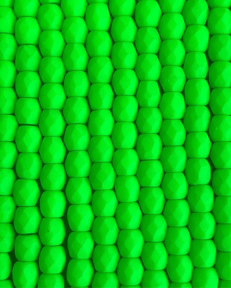 Firepolish 3mm : Neon Green
