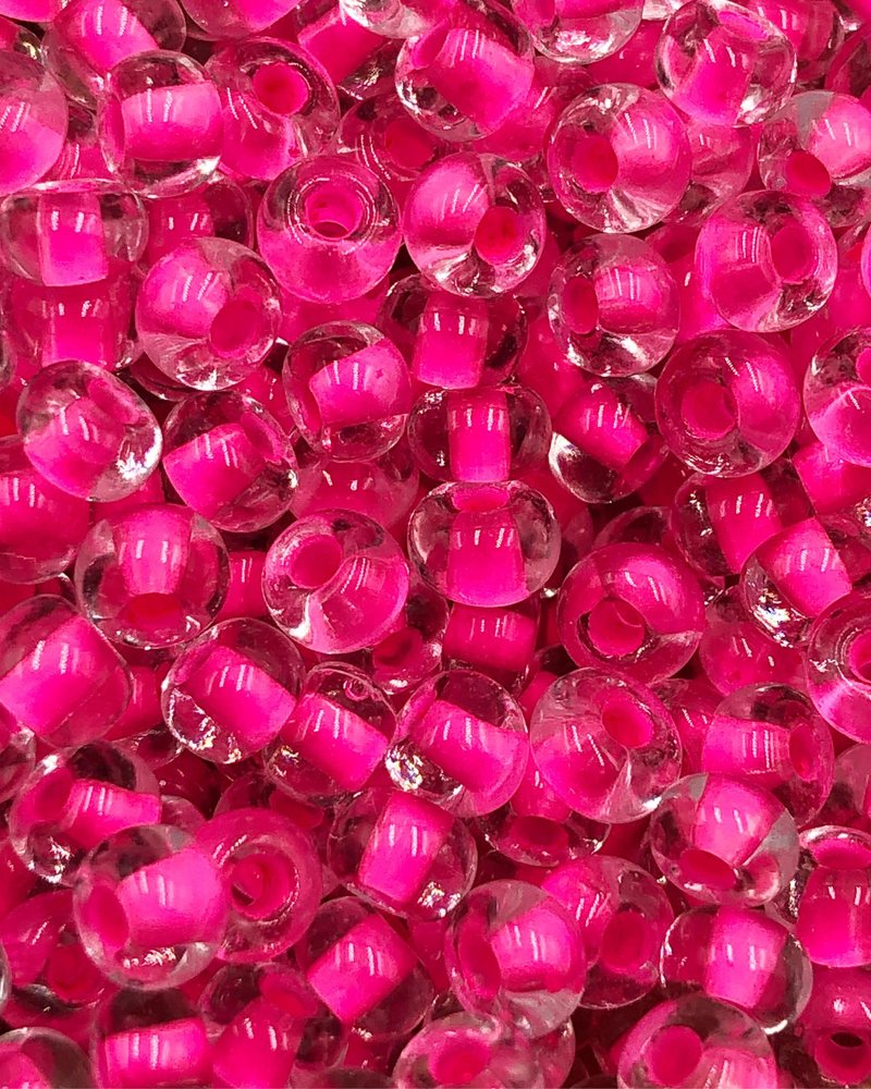 pink beads