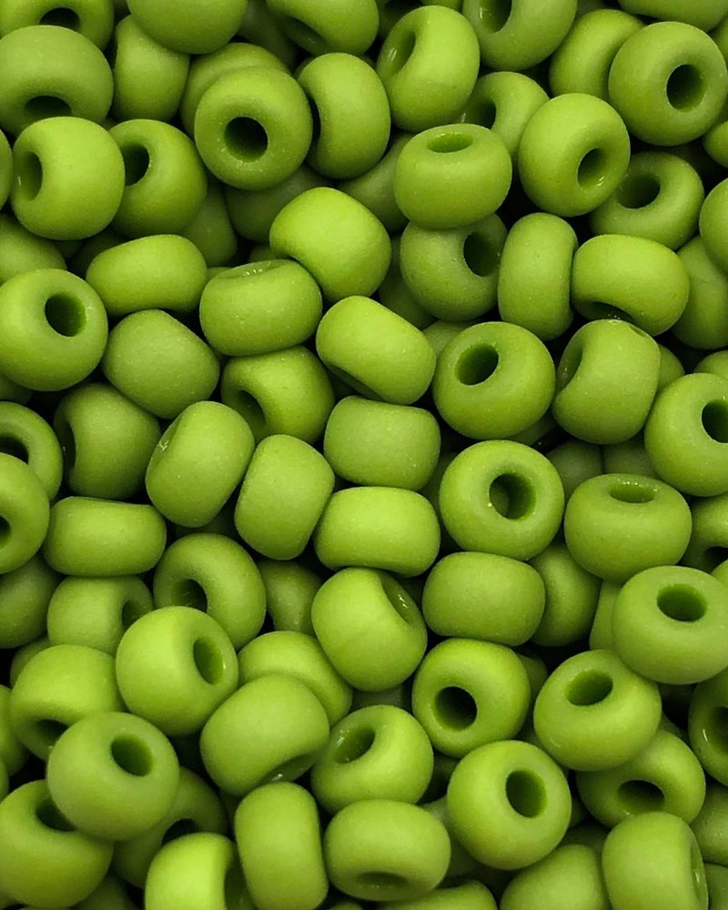 SIZE 6/0 841m Olive Green Matte Capital City Beads