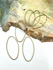 Oval Wire Frame-Antique Brass 6pc.