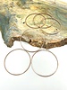 Large Circle Wire Frame-ANTIQUE  COPPER-6pc.