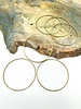 Large Circle Wire Frame- ANTIQUE BRASS-6pc.