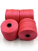 S-LON BEAD CORD: BRIGHT CORAL 77YD