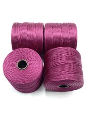 S-LON BEAD CORD (RASP) WINEBERRY 77YD