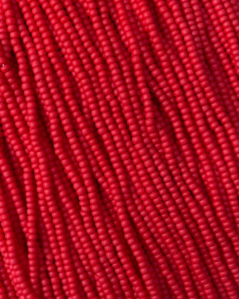 SIZE 11/0 #106m Chinese Red Matte