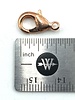 Copper Lobster Claw Solid Brass 15x9mm 12pc.