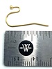 GOLD French Earwire with 2mm Ball