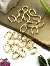 WIRE PROTECTORS:  GOLD- 24PC