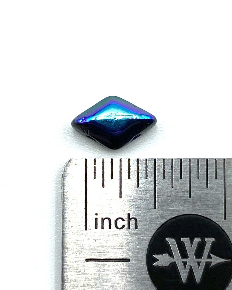 Two Hole Gemduo 8x5mm- Jet AB