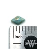 Two Hole Gemduo 8x5mm- Turquoise Blue Picasso