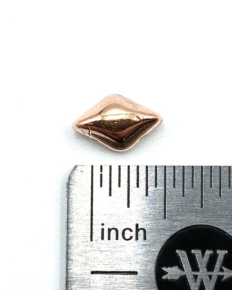 Two Hole Gemduo 8x5mm- Crystal Capri