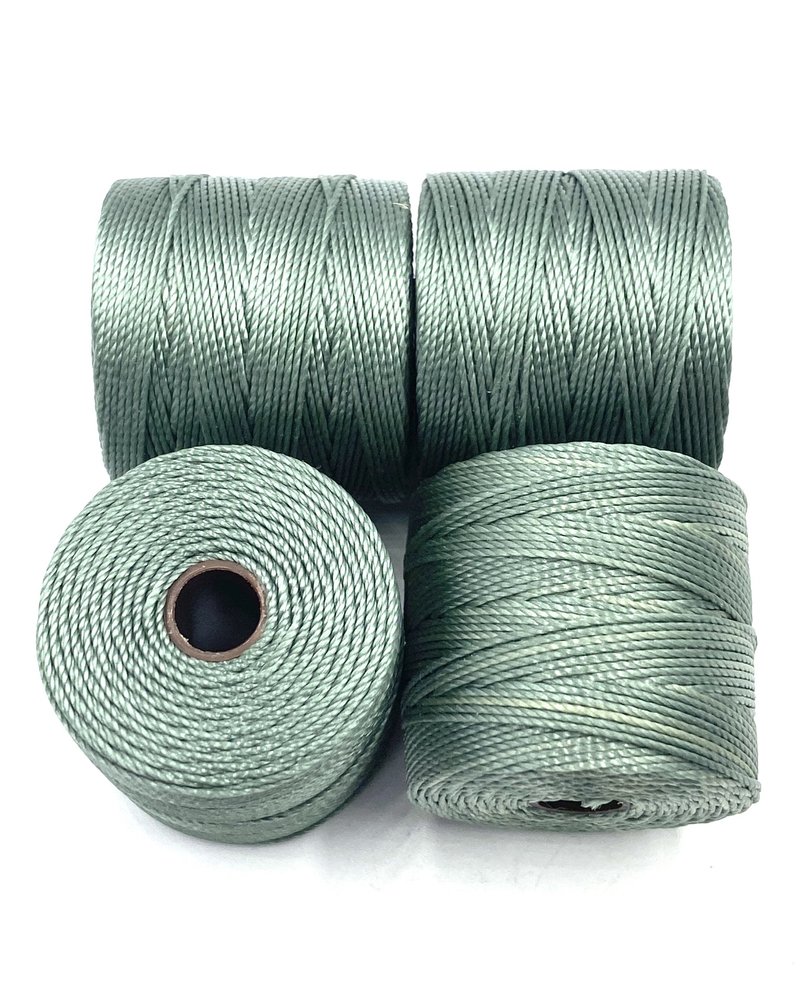 S-LON BEAD CORD CELERY GREEN 77YD