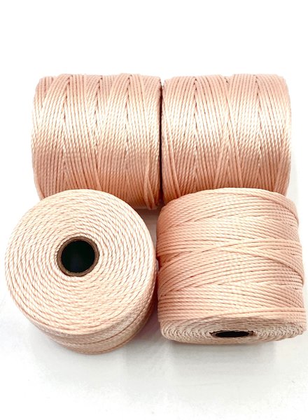 S-LON BEAD CORD: SEASHELL 77YD