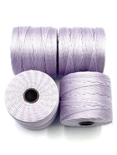 S-LON BEAD CORD: PALE LAVENDER 77YD