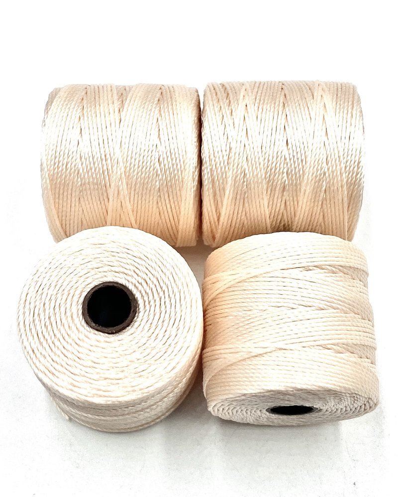 S-LON BEAD CORD: VANILLA 77YD