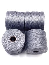 S-LON BEAD CORD GREY 77YD