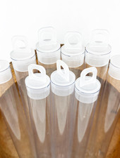 Plastic Storage Tubes with Hang Cap- 1 Tube