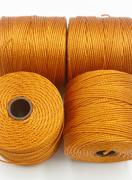 S-LON BEAD CORD (LT COP) RUST 77YD