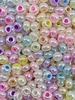 Size 6/0 Czech Glass SIZE 6/0 #115 Tutti Fruity Pearl