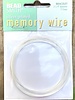 MEMORY WIRE SILVR PLT 2.25 BRACELET WIRE 12 LOOPS