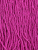 Size 11/0 Czech Glass SIZE 11/0 #1514 Bright Fuchsia (Coating)